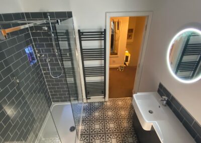 Completed bathroom makeover in the Huntingdon and St Ives area