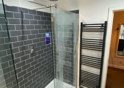 Second image of the completed bathroom makeover in the Huntingdon and St Ives area