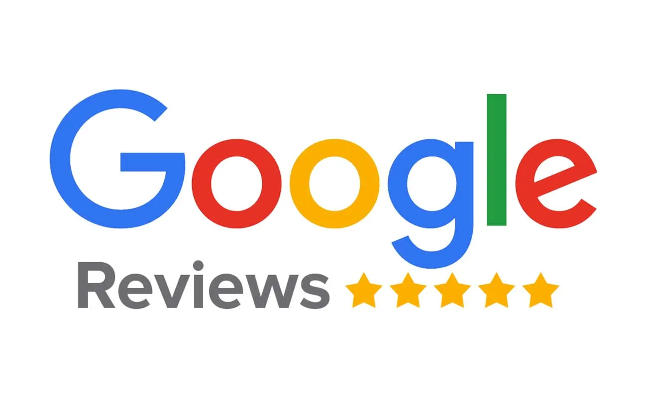 Google Reviews five-star rating logo