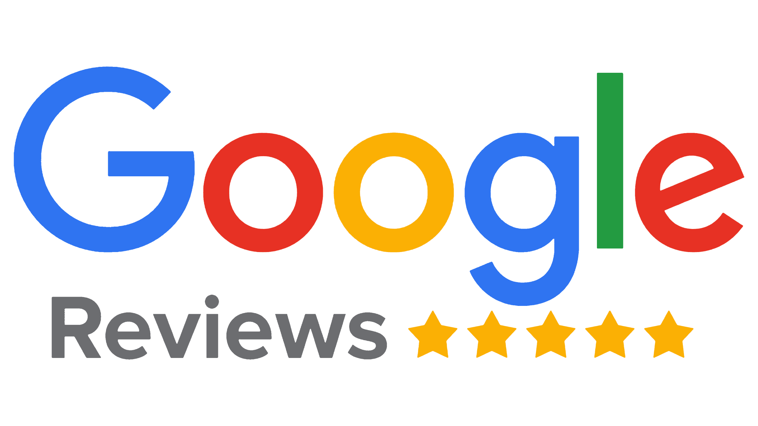 Google Reviews five-star rating logo